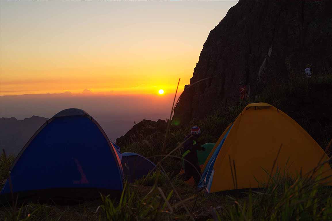 Sunset View at Mount Napulak